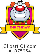 Clown Clipart #1375954 by Cory Thoman