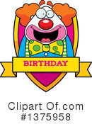 Clown Clipart #1375958 by Cory Thoman
