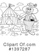 Clown Clipart #1397287 by visekart