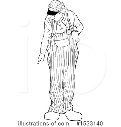 Royalty-Free (RF) Clown Clipart Illustration by dero - Stock Sample #1533140