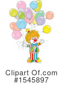Clown Clipart #1545897 by Alex Bannykh