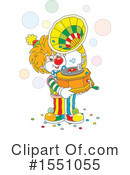 Clown Clipart #1551055 by Alex Bannykh