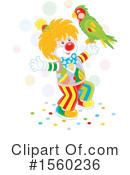 Clown Clipart #1560236 by Alex Bannykh