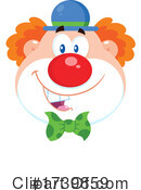Clown Clipart #1739859 by Hit Toon