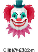 Clown Clipart #1742583 by Vector Tradition SM
