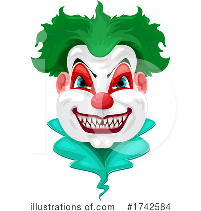 Royalty-Free (RF) Clown Clipart Illustration by Vector Tradition SM - Stock Sample #1742584