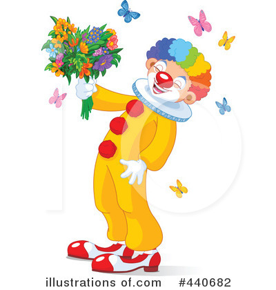 Clown Clipart #440682 by Pushkin