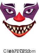 Clown Face Clipart #1727253 by Vector Tradition SM