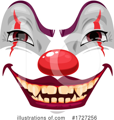 Clown Clipart #1727256 by Vector Tradition SM