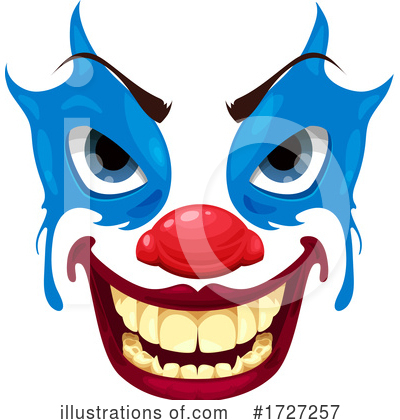 Clown Clipart #1727257 by Vector Tradition SM