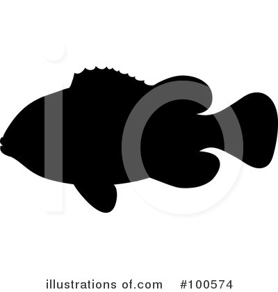 Royalty-Free (RF) Clown Fish Clipart Illustration by Pams Clipart - Stock Sample #100574