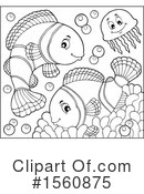 Clownfish Clipart #1560875 by visekart