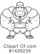 Coach Clipart #1435236 by Cory Thoman