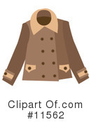 Coat Clipart #11562 by AtStockIllustration