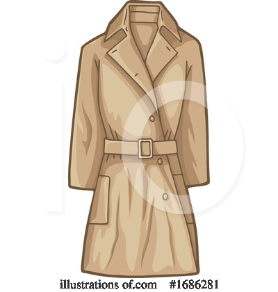 Royalty-Free (RF) Coat Clipart Illustration by Any Vector - Stock Sample #1686281