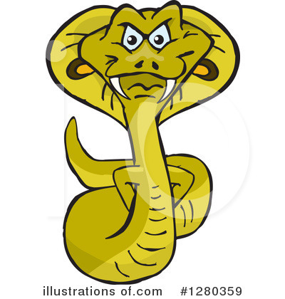 Cobra Clipart #1280359 by Dennis Holmes Designs