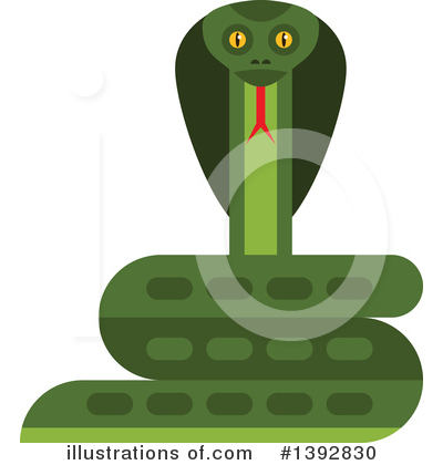 Snake Clipart #1392830 by Vector Tradition SM