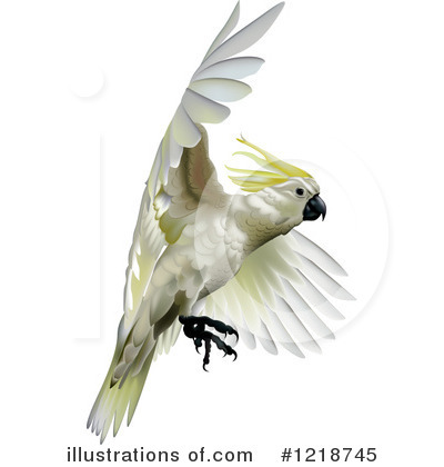Royalty-Free (RF) Cockatoo Clipart Illustration by dero - Stock Sample #1218745