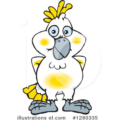 Cockatoos Clipart #1280335 by Dennis Holmes Designs