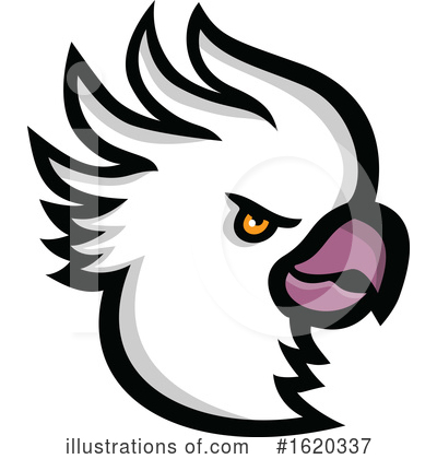 Royalty-Free (RF) Cockatoo Clipart Illustration by patrimonio - Stock Sample #1620337