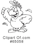 Cockatoo Clipart #65058 by Dennis Holmes Designs