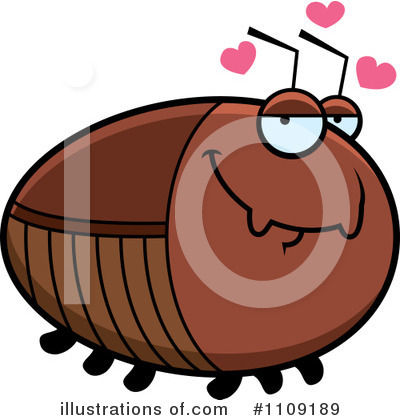 Royalty-Free (RF) Cockroach Clipart Illustration by Cory Thoman - Stock Sample #1109189
