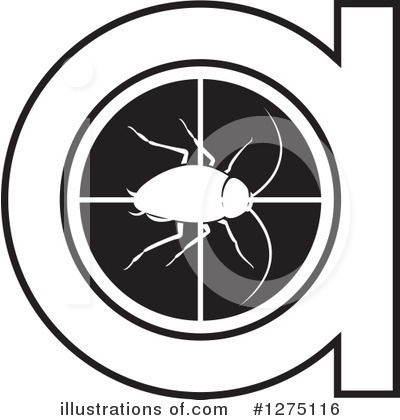 Royalty-Free (RF) Cockroach Clipart Illustration by Lal Perera - Stock Sample #1275116