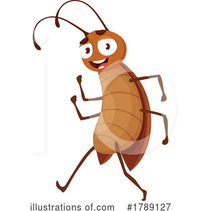 Cockroach Clipart #1789127 by Vector Tradition SM