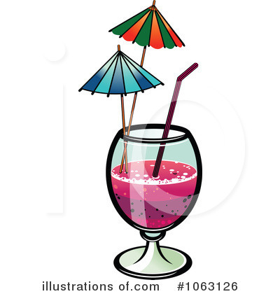 Royalty-Free (RF) Cocktail Clipart Illustration by Vector Tradition SM - Stock Sample #1063126