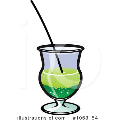 Royalty-Free (RF) Cocktail Clipart Illustration by Vector Tradition SM - Stock Sample #1063154