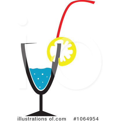 Royalty-Free (RF) Cocktail Clipart Illustration by Vector Tradition SM - Stock Sample #1064954