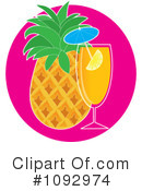 Cocktail Clipart #1092974 by Maria Bell