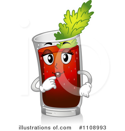 Royalty-Free (RF) Cocktail Clipart Illustration by BNP Design Studio - Stock Sample #1108993