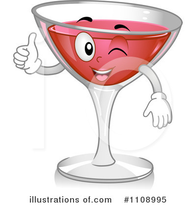 Royalty-Free (RF) Cocktail Clipart Illustration by BNP Design Studio - Stock Sample #1108995