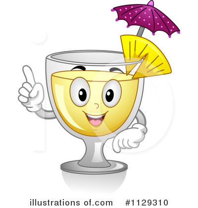 Royalty-Free (RF) Cocktail Clipart Illustration by BNP Design Studio - Stock Sample #1129310