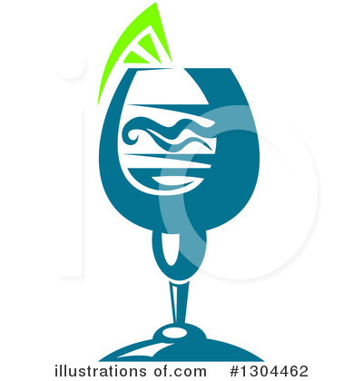 Royalty-Free (RF) Cocktail Clipart Illustration by Vector Tradition SM - Stock Sample #1304462