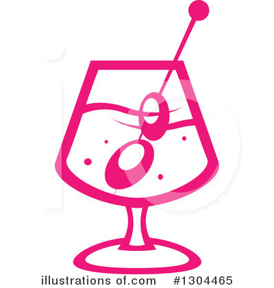 Royalty-Free (RF) Cocktail Clipart Illustration by Vector Tradition SM - Stock Sample #1304465