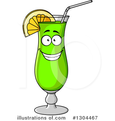 Royalty-Free (RF) Cocktail Clipart Illustration by Vector Tradition SM - Stock Sample #1304467