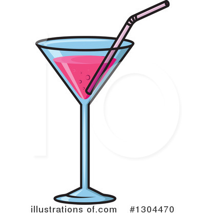 Royalty-Free (RF) Cocktail Clipart Illustration by Vector Tradition SM - Stock Sample #1304470