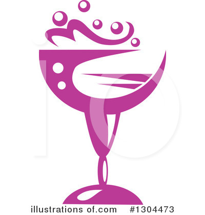 Royalty-Free (RF) Cocktail Clipart Illustration by Vector Tradition SM - Stock Sample #1304473