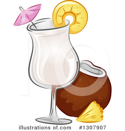 Cocktail Clipart #1307907 by BNP Design Studio