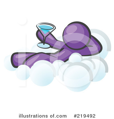 Royalty-Free (RF) Cocktail Clipart Illustration by Leo Blanchette - Stock Sample #219492
