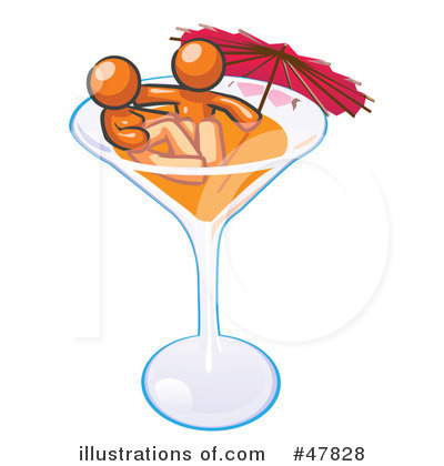 Royalty-Free (RF) Cocktail Clipart Illustration by Leo Blanchette - Stock Sample #47828