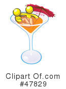 Cocktail Clipart #47829 by Leo Blanchette