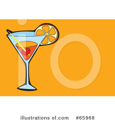Royalty-Free (RF) Cocktail Clipart Illustration by Prawny - Stock Sample #65968