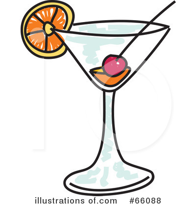 Royalty-Free (RF) Cocktail Clipart Illustration by Prawny - Stock Sample #66088
