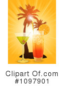Cocktails Clipart #1097901 by elaineitalia