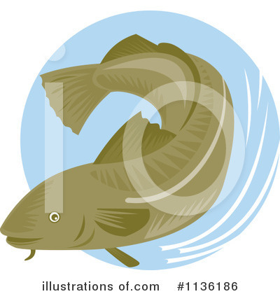 Royalty-Free (RF) Cod Clipart Illustration by patrimonio - Stock Sample #1136186