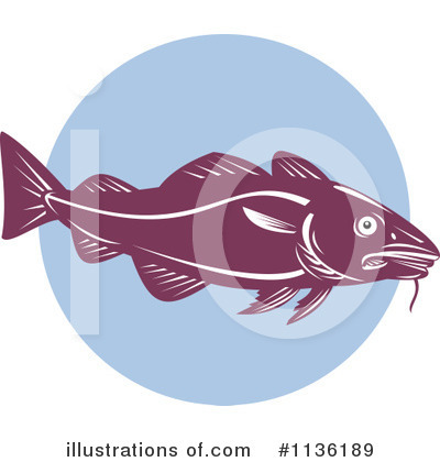 Royalty-Free (RF) Cod Clipart Illustration by patrimonio - Stock Sample #1136189