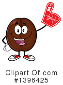 Coffee Bean Character Clipart #1396425 by Hit Toon